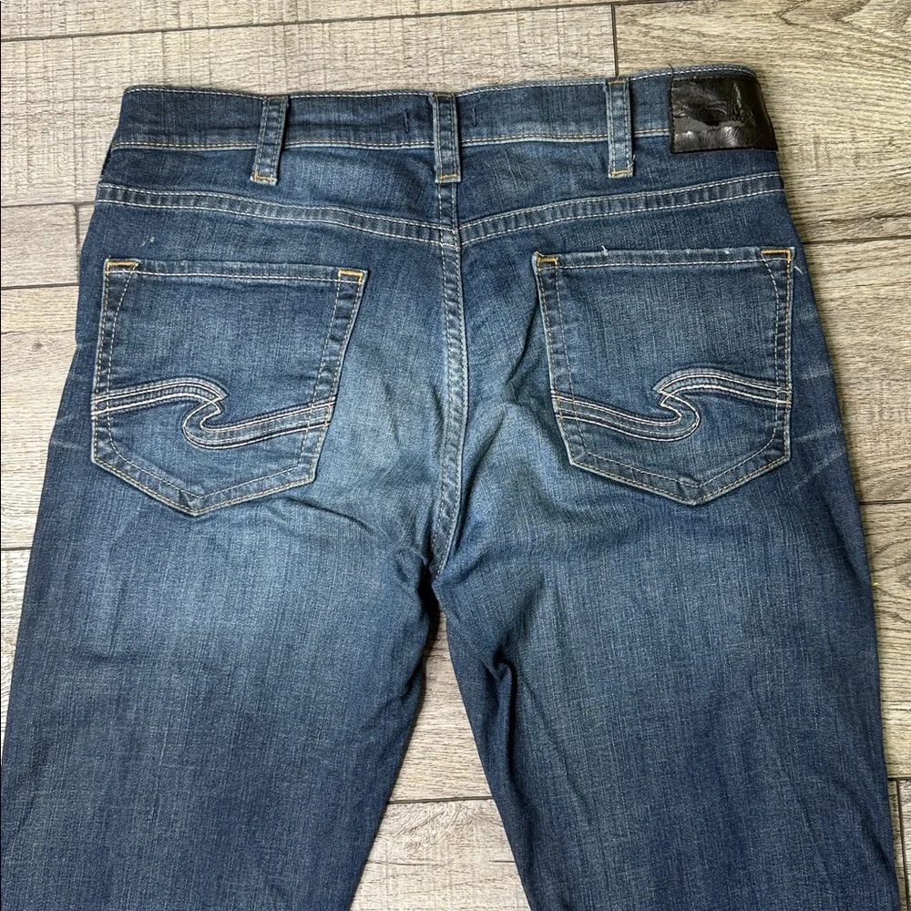 Silver Jeans Dark Blue Denim